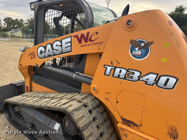 image for item EM8343 2016 Case TR340 tracked skid steer loader