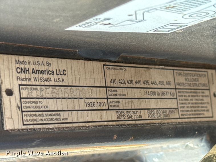 image for item EM8384 2008 Case 445 skid steer loader