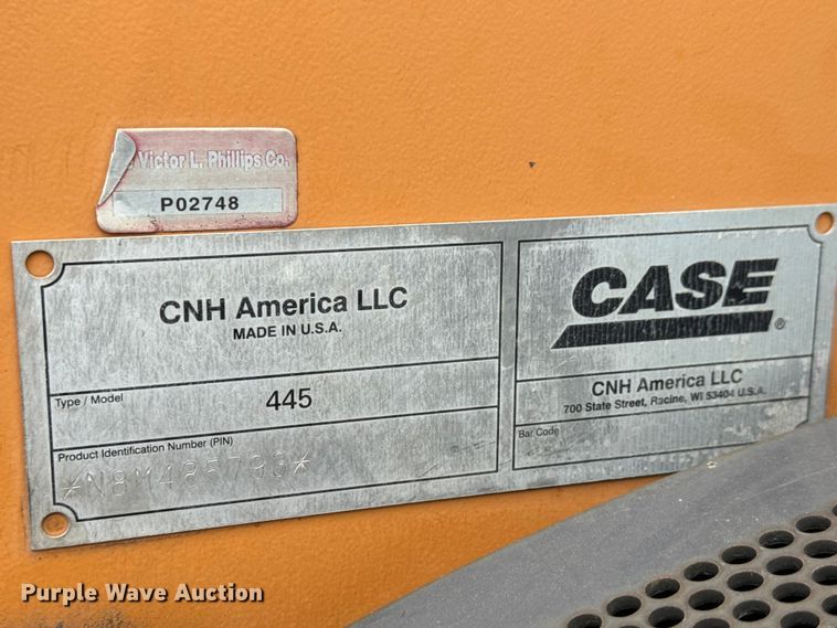 image for item EM8384 2008 Case 445 skid steer loader
