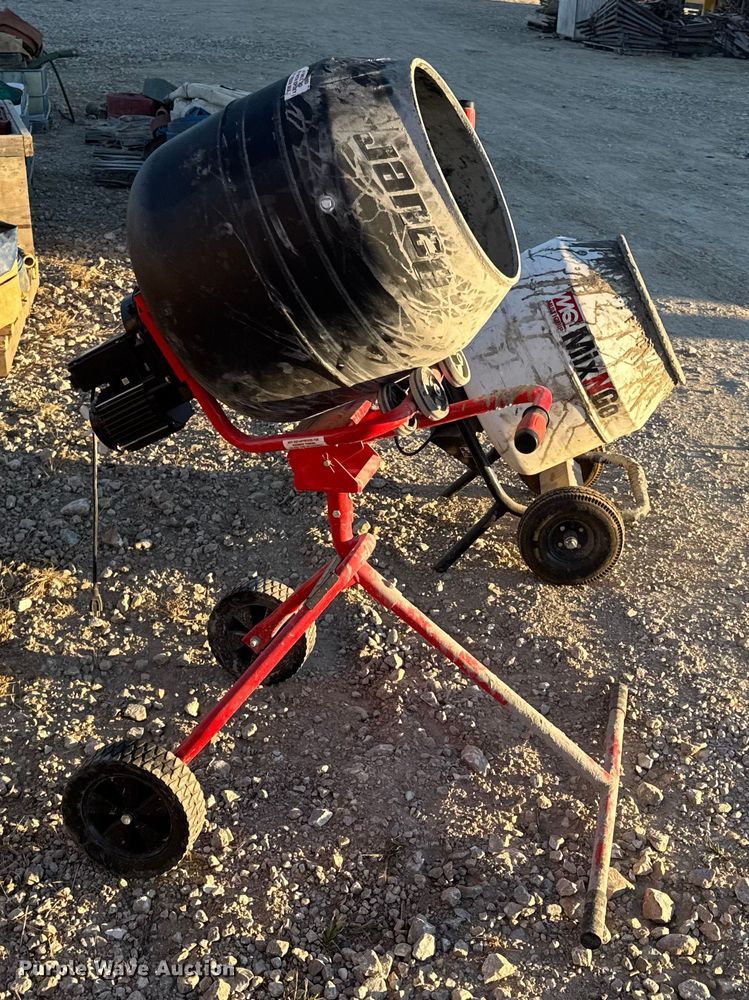 image for item EN0503 (2) concrete mixers