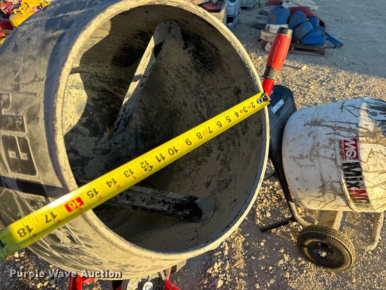 image for item EN0503 (2) concrete mixers