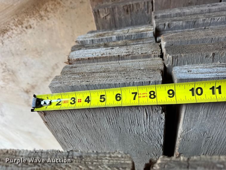 image for item EN0518 Approximately 360 pieces of lumber