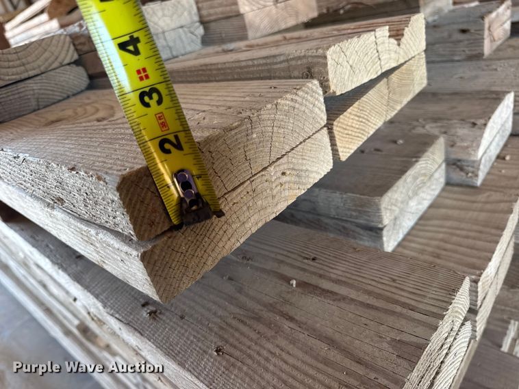 image for item EN0518 Approximately 360 pieces of lumber