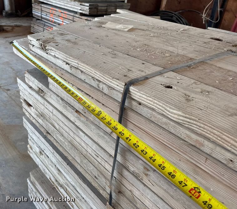 image for item EN0518 Approximately 360 pieces of lumber