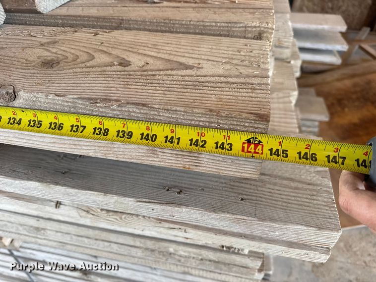 image for item EN0518 Approximately 360 pieces of lumber