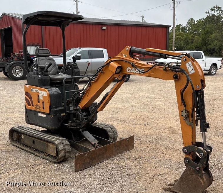 image for item EN5685 2017 Case CX17C mini excavator