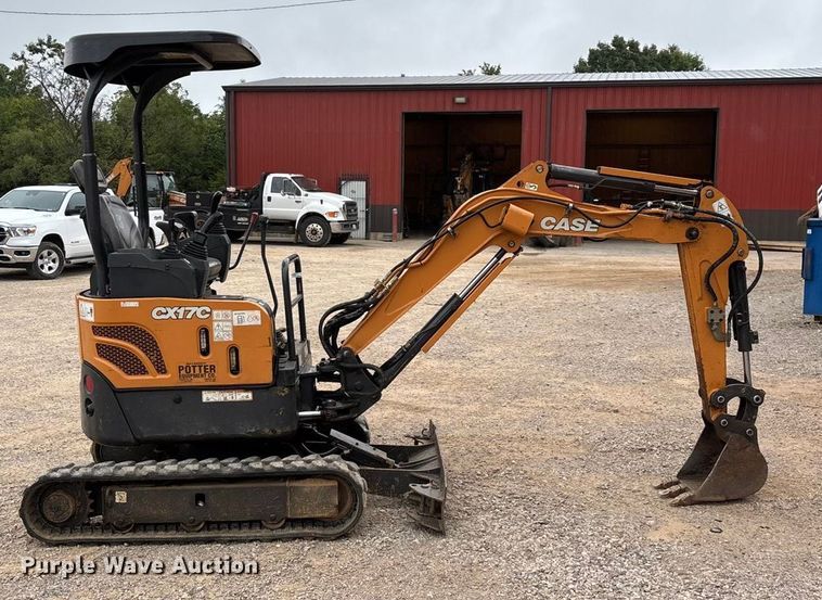image for item EN5685 2017 Case CX17C mini excavator