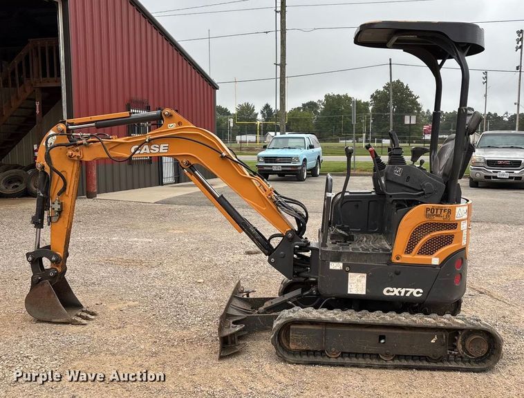 image for item EN5685 2017 Case CX17C mini excavator