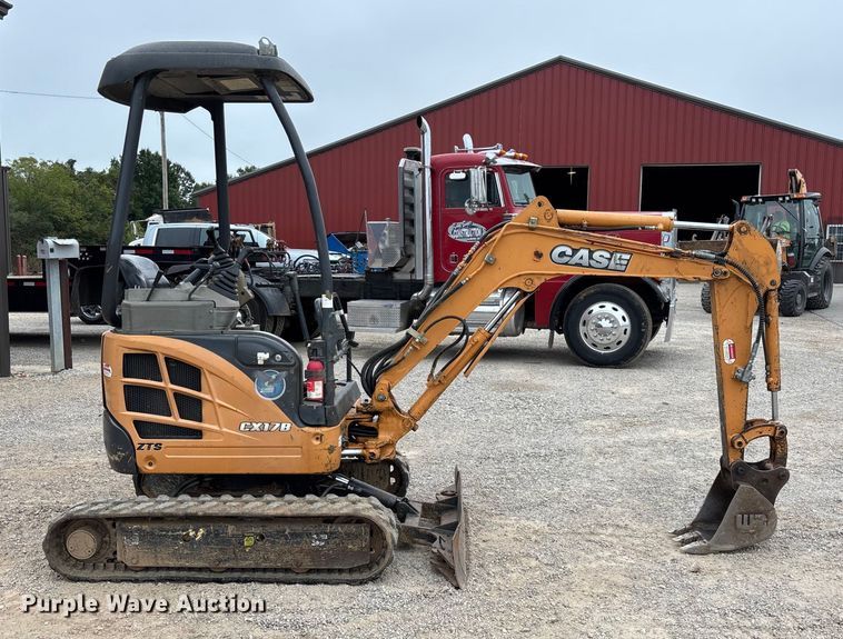 image for item EN5686 2014 Case CX17B mini excavator