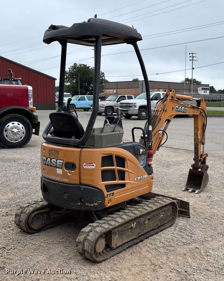 image for item EN5686 2014 Case CX17B mini excavator