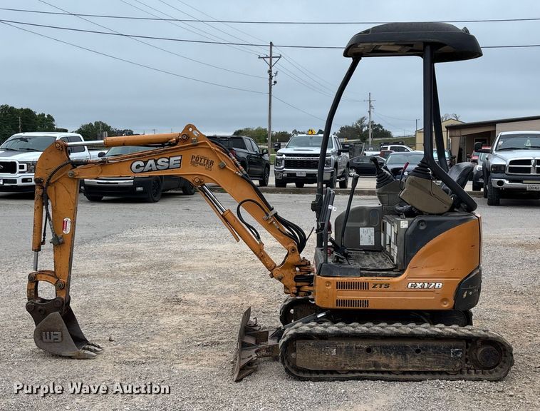 image for item EN5686 2014 Case CX17B mini excavator