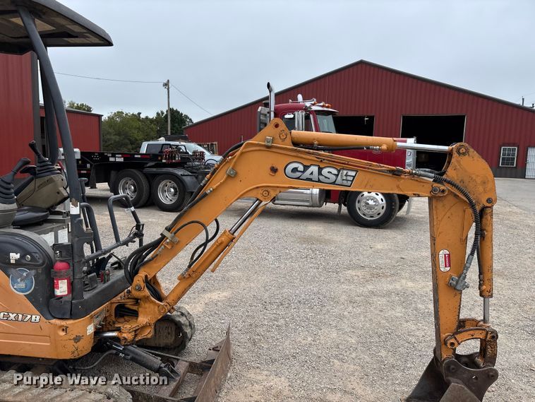 image for item EN5686 2014 Case CX17B mini excavator