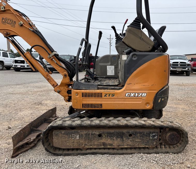image for item EN5686 2014 Case CX17B mini excavator