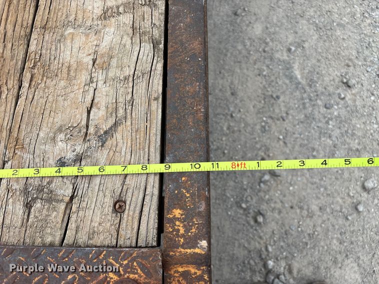 image for item EN5687 2004 Belshe equipment trailer