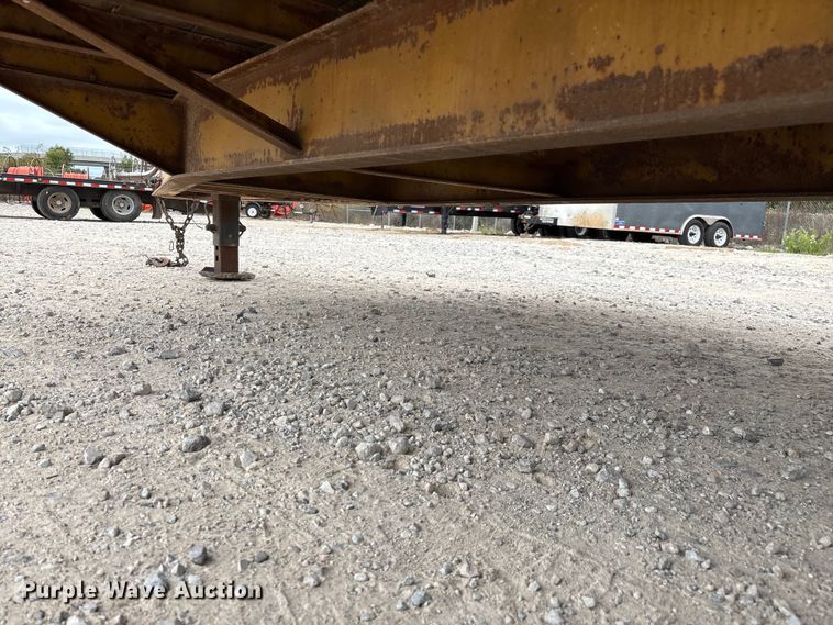 image for item EN5687 2004 Belshe equipment trailer