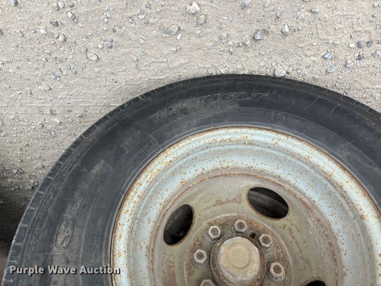 image for item EN5687 2004 Belshe equipment trailer