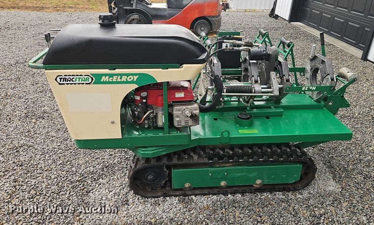 image for item EO4708 2011 McElroy TracStar 250/28 poly fusion machine