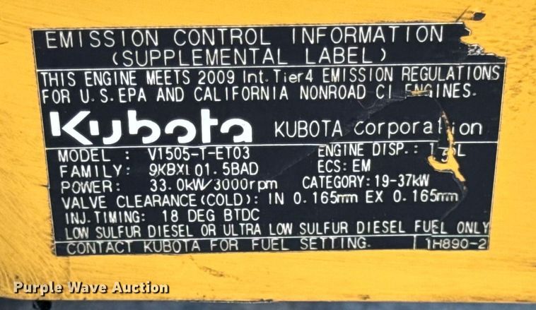 image for item ER0160 2010 Vermeer D9x13 series II directional boring unit