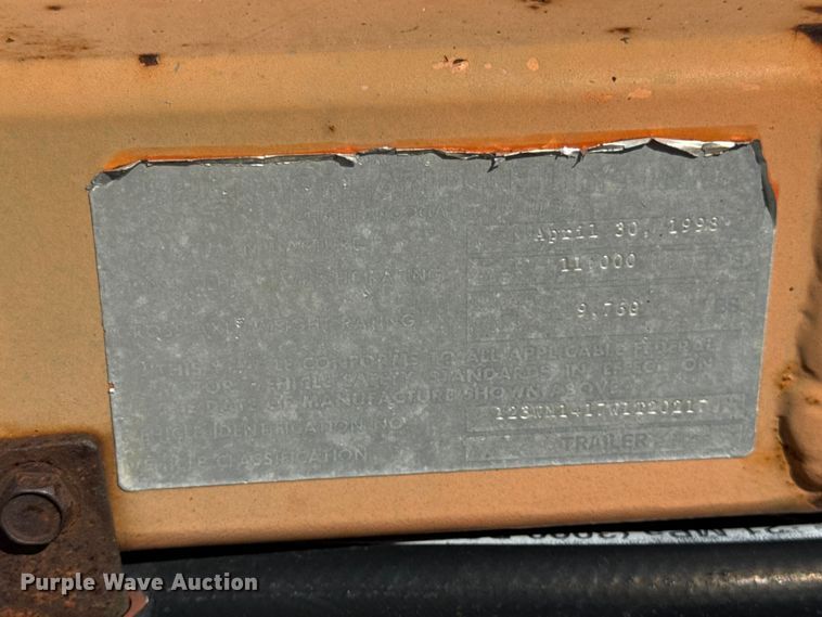 image for item ER0161 1998 Sherman and Reilly Inc cable tensioner trailer