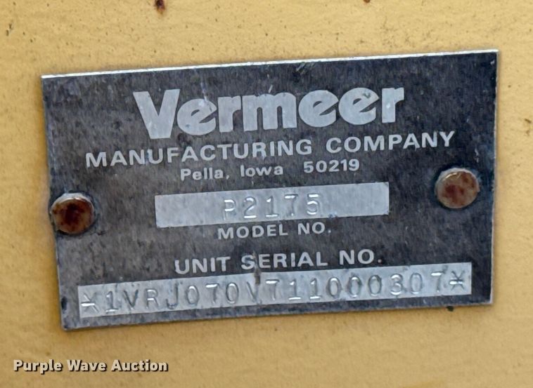 image for item ER0165 Vermeer Flextrak 75 