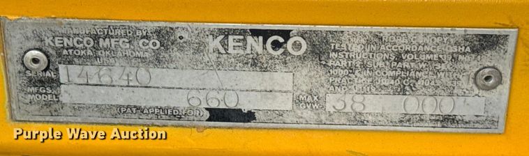 image for item ER0168 2000 Trencor 665HD trencher