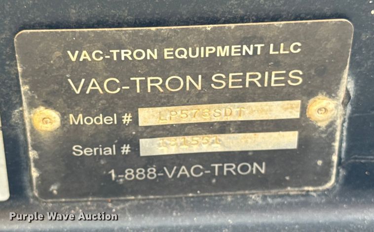 image for item ER0178 2018 Vermeer LP573SDT vacuum excavator