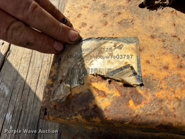 image for item ER0179 Vermeer MX125 mud mixer