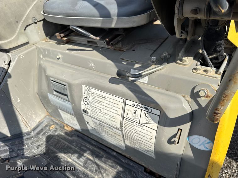 image for item ER0183 2012 Yanmar Vio17 mini excavator