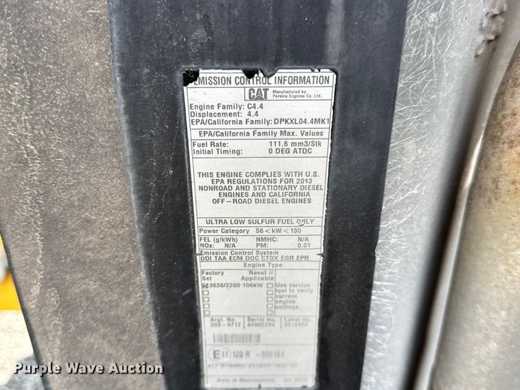 image for item ER0184 2013 Caterpillar TL1255C telehandler