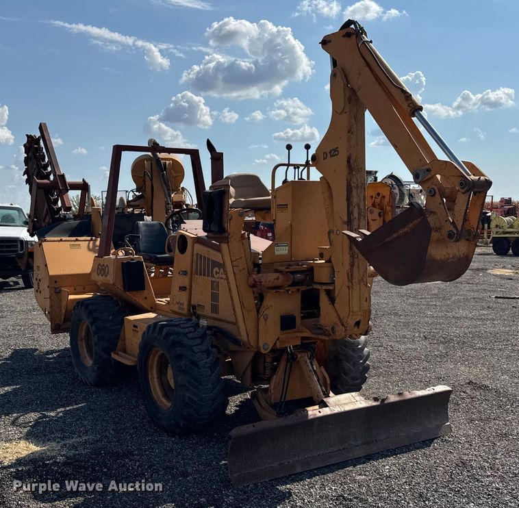 image for item ER0186 1992 Case 660 trencher