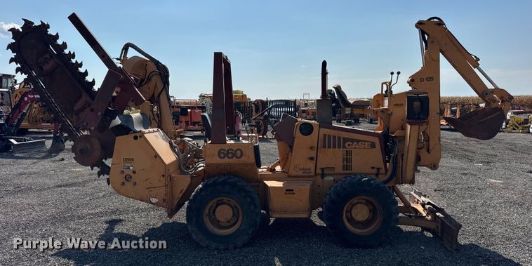 image for item ER0186 1992 Case 660 trencher