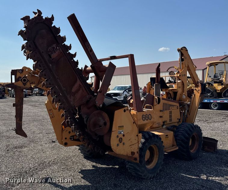 image for item ER0186 1992 Case 660 trencher