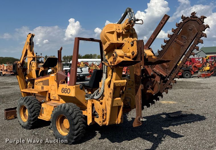 image for item ER0186 1992 Case 660 trencher