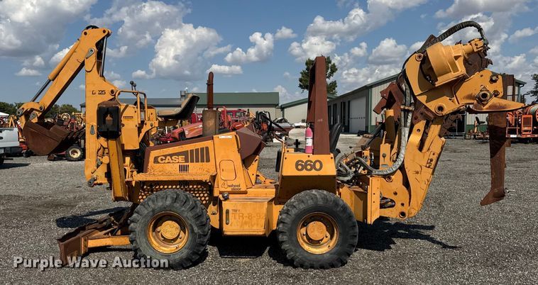 image for item ER0186 1992 Case 660 trencher