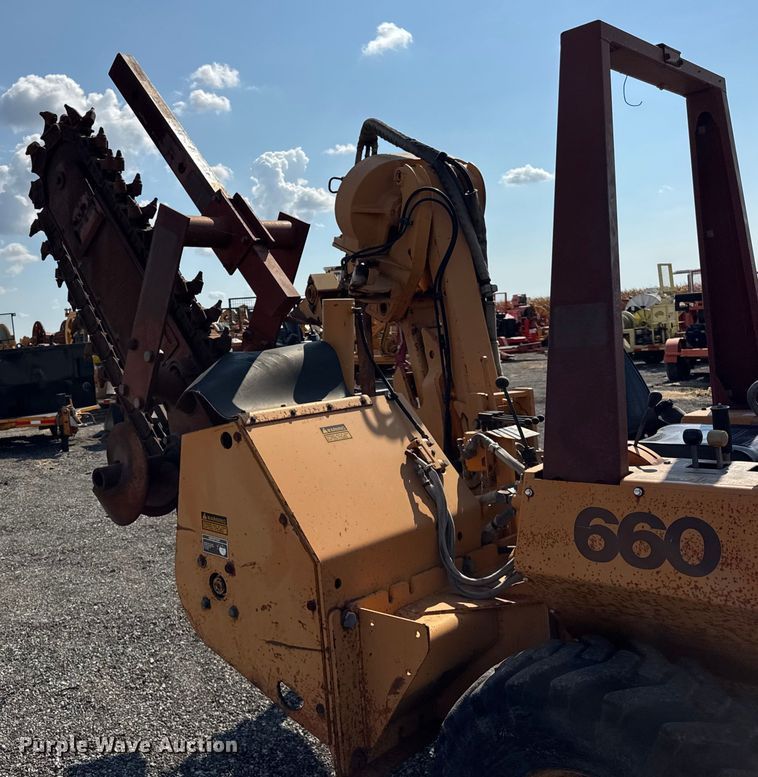 image for item ER0186 1992 Case 660 trencher