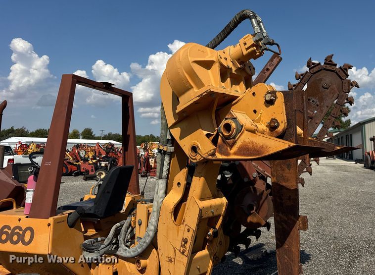 image for item ER0186 1992 Case 660 trencher