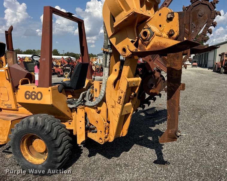 image for item ER0186 1992 Case 660 trencher