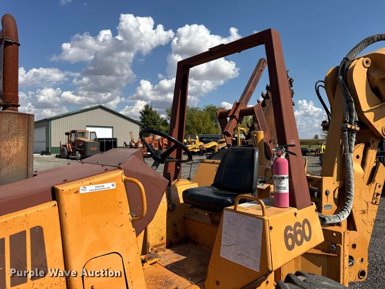 image for item ER0186 1992 Case 660 trencher