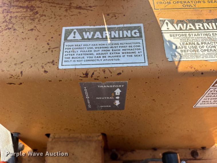 image for item ER0186 1992 Case 660 trencher