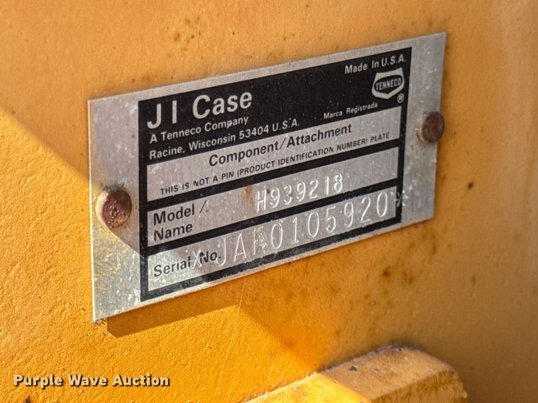 image for item ER0186 1992 Case 660 trencher