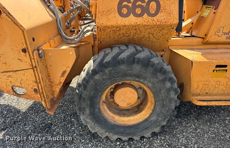 image for item ER0186 1992 Case 660 trencher