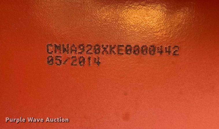 image for item ER0190 2014 Ditch Witch A920 backhoe attachment