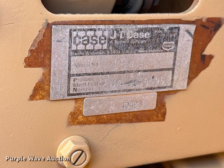 image for item ER2500 Case 1840 skid steer loader