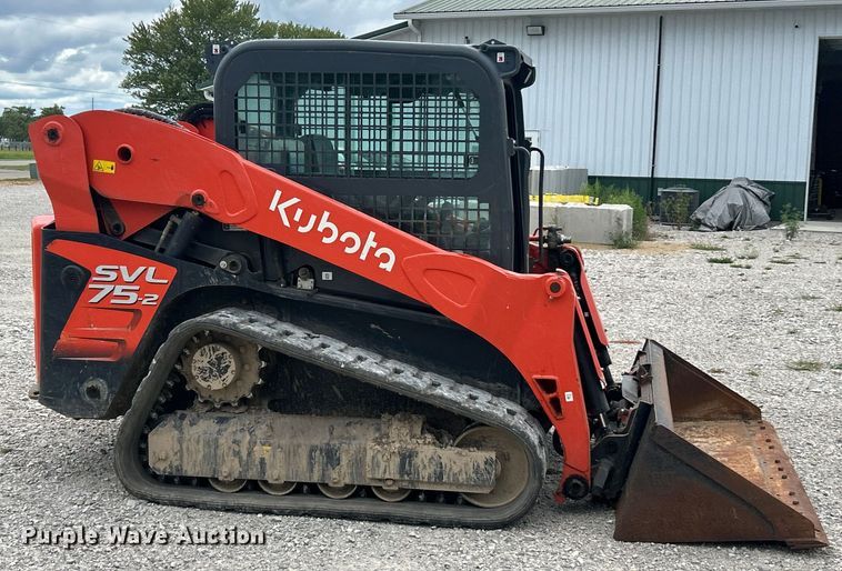MINI CARGADOR SOBRE ORUGAS 2021 KUBOTA SVL752