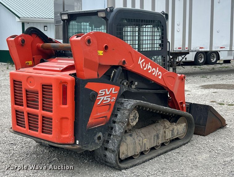 MINI CARGADOR SOBRE ORUGAS 2021 KUBOTA SVL752