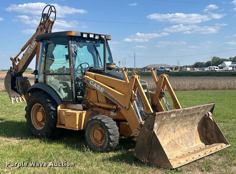 image for item ET3237 2002 Case 580 Super M backhoe