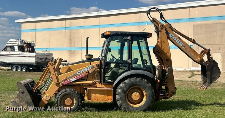 image for item ET3237 2002 Case 580 Super M backhoe