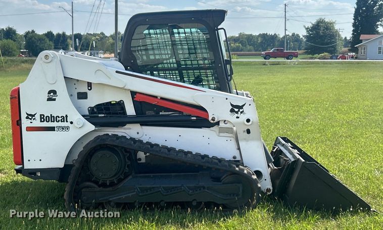 MINI CARGADOR SOBRE ORUGAS 2016 BOBCAT T630