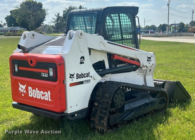 MINI CARGADOR SOBRE ORUGAS 2016 BOBCAT T630