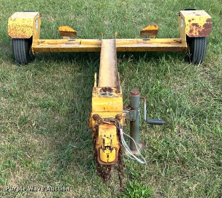 image for item ET3240 2001 Vermeer SC252 stump grinder with trailer